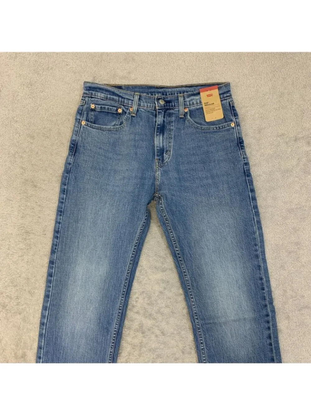 NWT Levi's 505 Regular Men's Jeans 32x34 Stretch Straight Leg